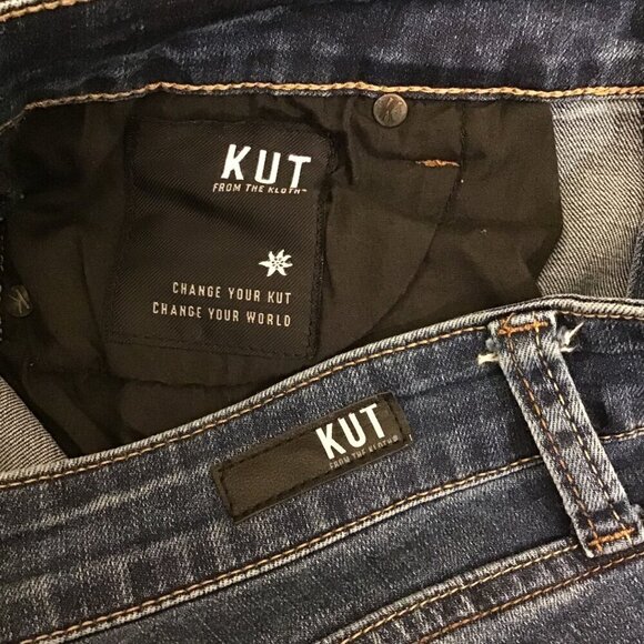 Kut From the Kloth 6 Natalie Denim Women’s Bermuda Shorts Stretch Jeans Cutoffs - Picture 7 of 10